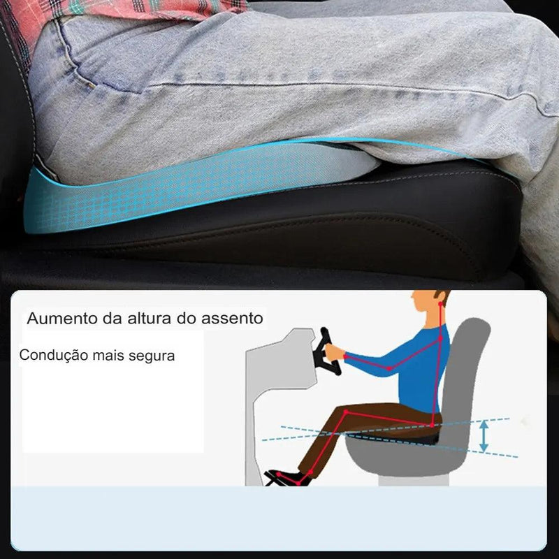 Non-Slip Ortopédica Memória Foam Almofada, Próstata Almofada para Tailbone Ciaticaback, Pain Relief, Comfort Chair, Assento de carro - Virtual Vault